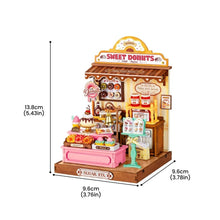 Carica l'immagine nel visualizzatore di Gallery, Casa in Miniatura - Negozio di dolci ciambelle