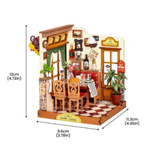 Carica l'immagine nel visualizzatore di Gallery, Casa in Miniatura - Bistrot degli Champs-Élysées