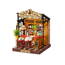 Carica l'immagine nel visualizzatore di Gallery, Casa in Miniatura - Bar del gatto Tipsy