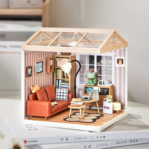 Casa in Miniatura 3D - Salotto Accogliente