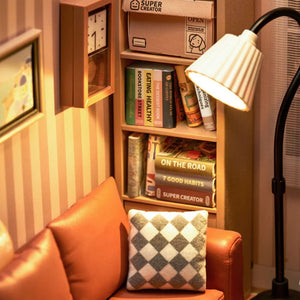Casa in Miniatura 3D - Salotto Accogliente