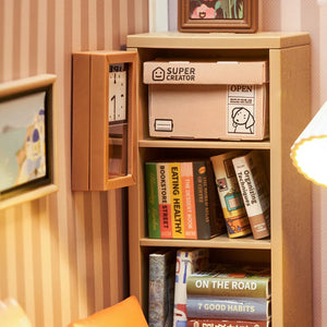 Casa in Miniatura 3D - Salotto Accogliente