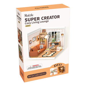 Casa in Miniatura 3D - Salotto Accogliente