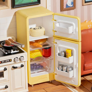 Casa in Miniatura 3D - Cucina dei Pasti Felici