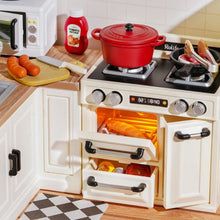 Carica l&#39;immagine nel visualizzatore di Gallery, Casa in Miniatura 3D - Cucina dei Pasti Felici