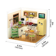 Carica l&#39;immagine nel visualizzatore di Gallery, Casa in Miniatura 3D - Cucina dei Pasti Felici