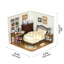 Carica l&#39;immagine nel visualizzatore di Gallery, Casa in Miniatura 3D - Camera da Letto dei Sogni