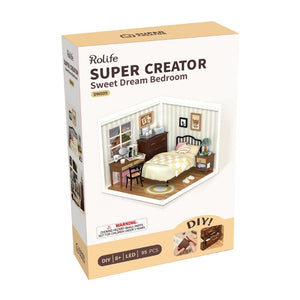 Casa in Miniatura 3D - Camera da Letto dei Sogni