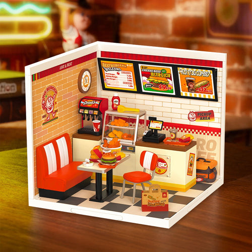 Casa Miniatura 3D - Yum Yum Burgers