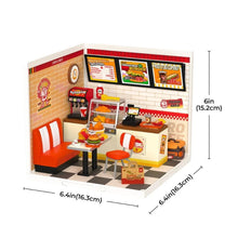 Carica l'immagine nel visualizzatore di Gallery, Casa Miniatura 3D - Yum Yum Burgers
