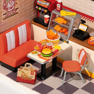 Casa Miniatura 3D - Yum Yum Burgers