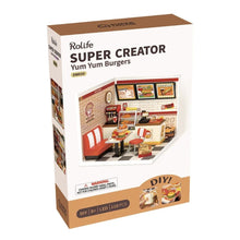 Carica l'immagine nel visualizzatore di Gallery, Casa Miniatura 3D - Yum Yum Burgers