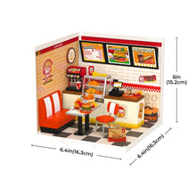 Carica l&#39;immagine nel visualizzatore di Gallery, Casa Miniatura 3D - Yum Yum Burgers