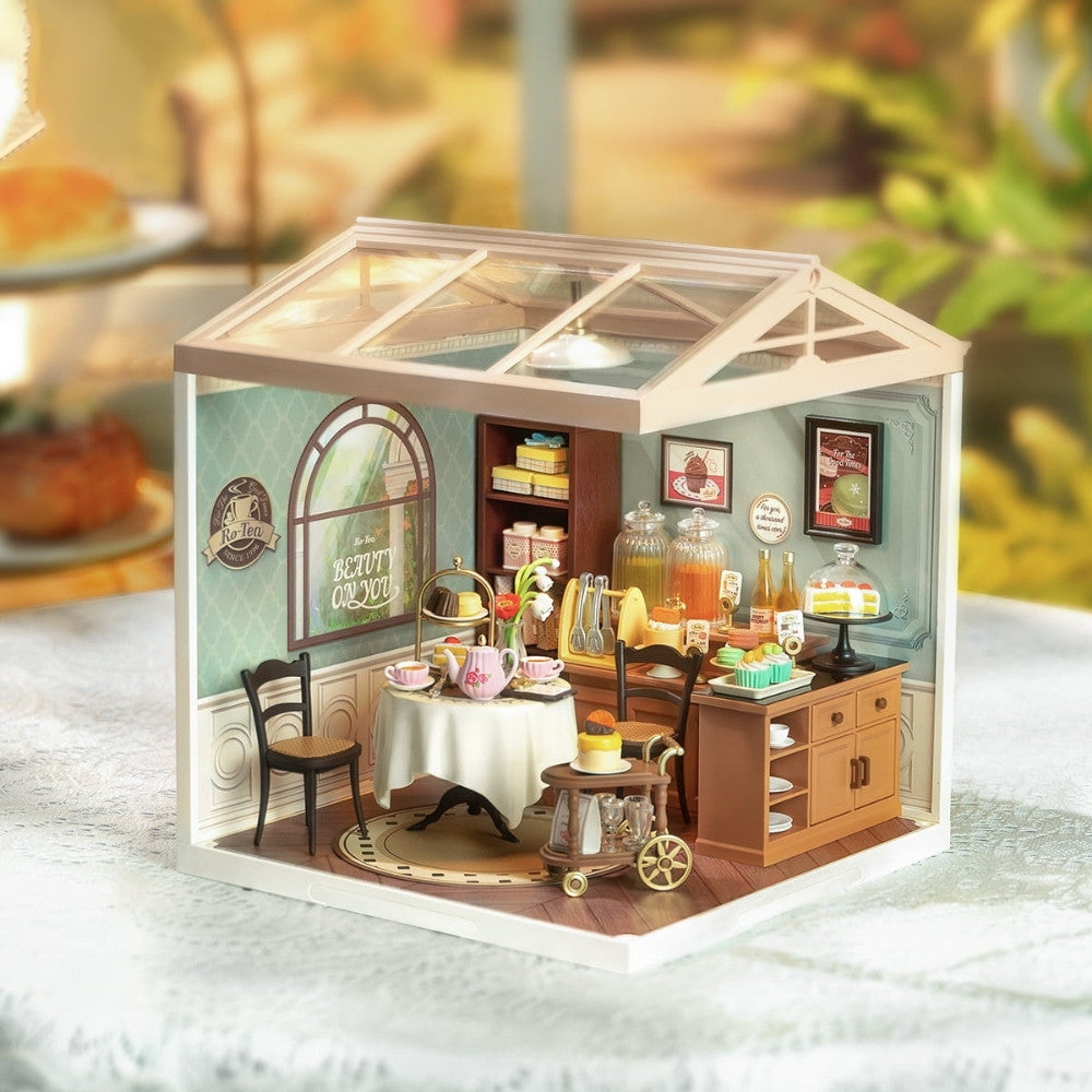 Casa Miniatura 3D - Sala da Tè