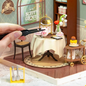 Casa Miniatura 3D - Sala da Tè