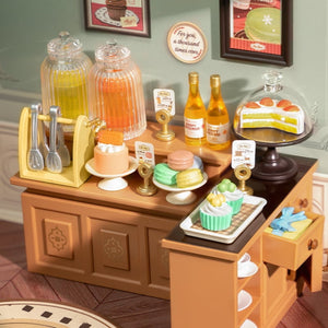 Casa Miniatura 3D - Sala da Tè