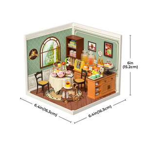 Casa Miniatura 3D - Sala da Tè