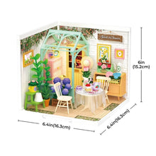 Carica l&#39;immagine nel visualizzatore di Gallery, Casa in Miniatura 3D - Giardino del Tè Fiorito