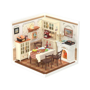 Casa in Miniatura 3D - Sala da Pranzo Calda