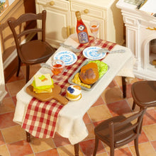 Carica l&#39;immagine nel visualizzatore di Gallery, Casa in Miniatura 3D - Sala da Pranzo Calda