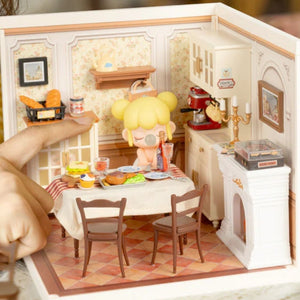 Casa in Miniatura 3D - Sala da Pranzo Calda