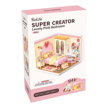 Carica l'immagine nel visualizzatore di Gallery, Casa in Miniatura 3D - Cameretta rosa