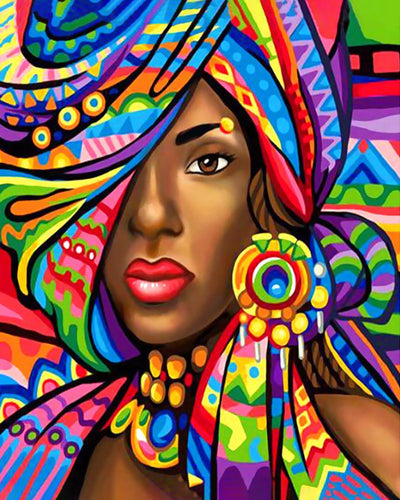 Diamond Painting - Donna Esotica
