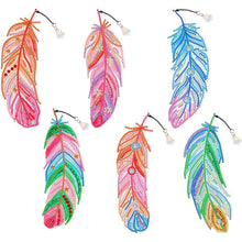 Carica l'immagine nel visualizzatore di Gallery, Segnalibri Diamond Painting 6x con Piuma