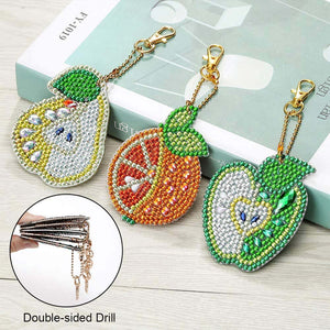 Ciondolo di Frutta Diamond Painting Set di 5 Pezzi