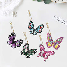 Carica l&#39;immagine nel visualizzatore di Gallery, Charms Farfalla Diamond Art Set di 5 Pezzi
