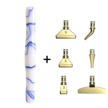 Carica l'immagine nel visualizzatore di Gallery, Penna Premium Ergonomica Diamond Painting Onde Blu 5 Varianti