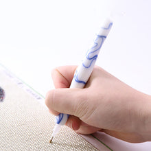 Carica l'immagine nel visualizzatore di Gallery, Penna Premium Ergonomica Diamond Painting Onde Blu 5 Varianti