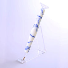 Carica l'immagine nel visualizzatore di Gallery, Penna Premium Ergonomica Diamond Painting Onde Blu 5 Varianti