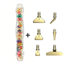 Carica l'immagine nel visualizzatore di Gallery, Penna Premium Ergonomica Diamond Painting Fiori Multicolore 5 Varianti