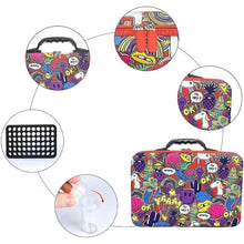 Carica l&#39;immagine nel visualizzatore di Gallery, Astuccio Diamond Painting Streat Art con 60 Scomparti