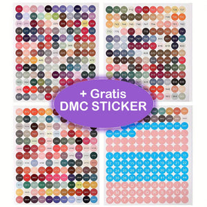 Astuccio Diamond Painting Rosa con 120 Scomparti + Accessori