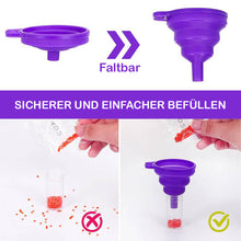 Carica l&#39;immagine nel visualizzatore di Gallery, Astuccio Diamond Painting Viola con 120 Scomparti + Accessori