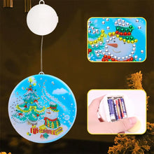 Carica l'immagine nel visualizzatore di Gallery, Lampada LED Diamond Painting Natale