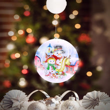 Carica l'immagine nel visualizzatore di Gallery, Lampada LED Diamond Painting Natale