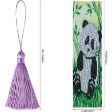 Carica l'immagine nel visualizzatore di Gallery, Segnalibro Diamond Painting Panda