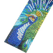 Carica l'immagine nel visualizzatore di Gallery, Segnalibro Diamond Painting Design Pavone