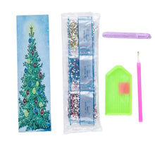Carica l'immagine nel visualizzatore di Gallery, Segnalibro Diamond Painting Albero di Natale