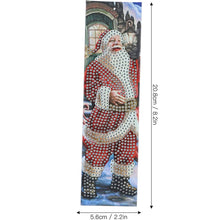 Carica l'immagine nel visualizzatore di Gallery, Segnalibri Diamond Painting con Babbo Natale