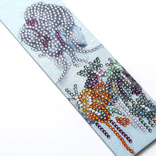 Carica l'immagine nel visualizzatore di Gallery, Segnalibro Diamond Painting Donna con Fiori