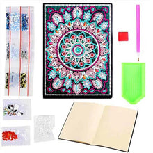 Carica l'immagine nel visualizzatore di Gallery, Quaderno Diamond Painting - Mandala