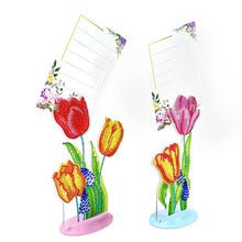 Carica l'immagine nel visualizzatore di Gallery, Porta-Note Diamond Painting Tulipani 2 Pezzi