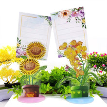 Carica l'immagine nel visualizzatore di Gallery, Porta-Note Diamond Painting Fiori 2 Pezzi