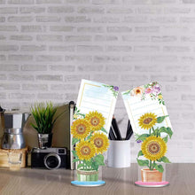 Carica l'immagine nel visualizzatore di Gallery, Porta-Note Diamond Painting Girasoli 2 Pezzi
