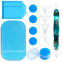 Carica l'immagine nel visualizzatore di Gallery, Penna Premium Diamond Painting Ergonomica Onde Turchesi 5 Varianti