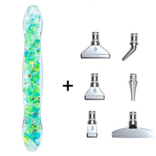 Carica l'immagine nel visualizzatore di Gallery, Penna Premium Diamond Painting Glitter Verde 5 Varianti